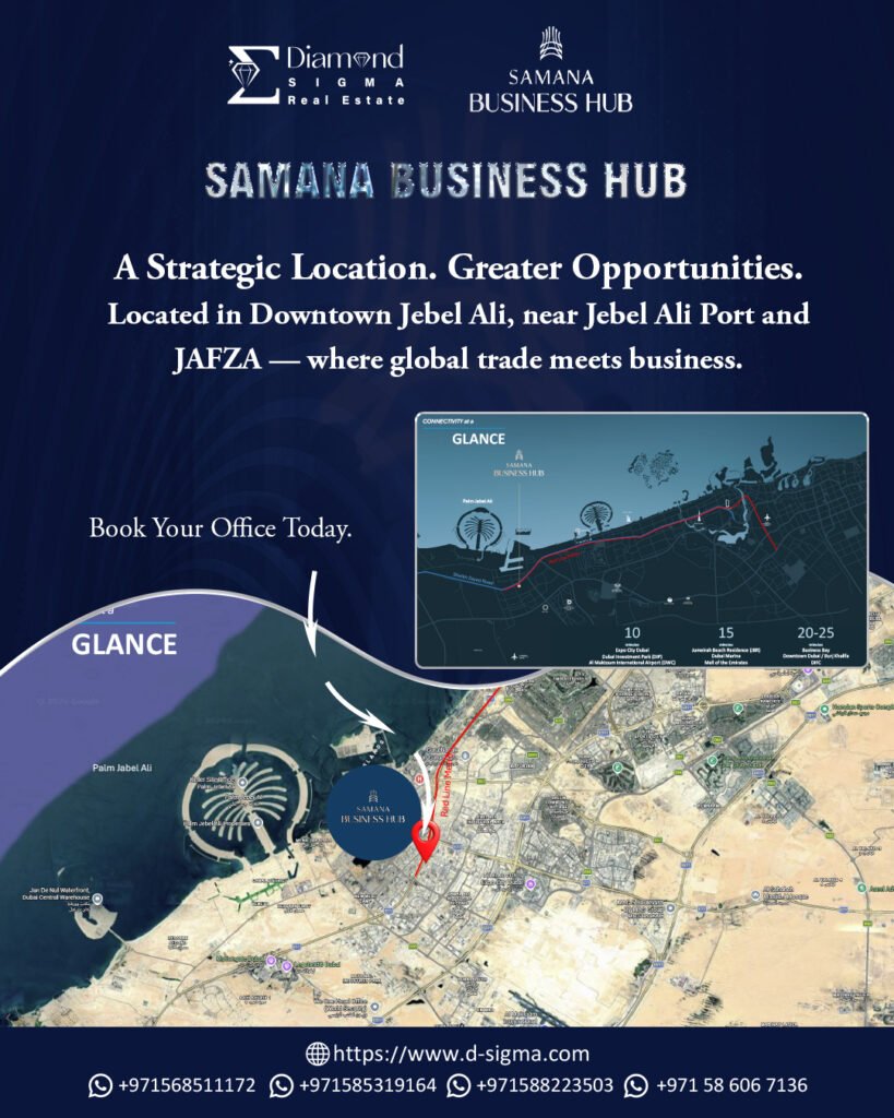 SAMANA Business Hub Dubai premium offices