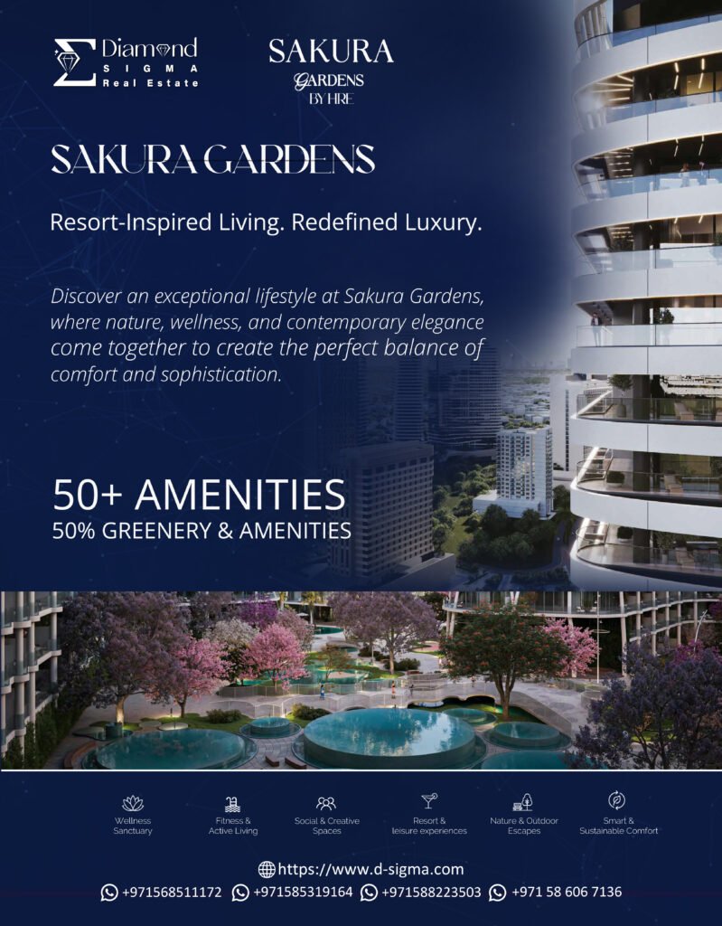 Sakura Gardens by HRE Dubai luxury residential community