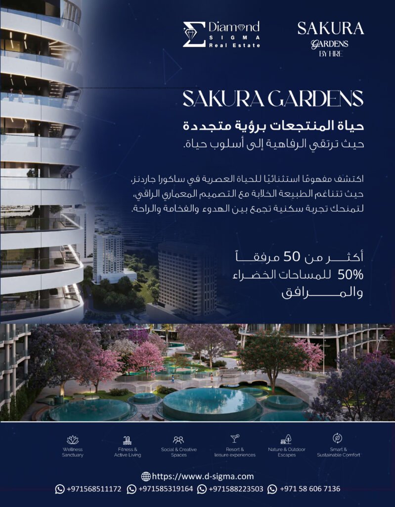Sakura Gardens by HRE Dubai luxury residential community